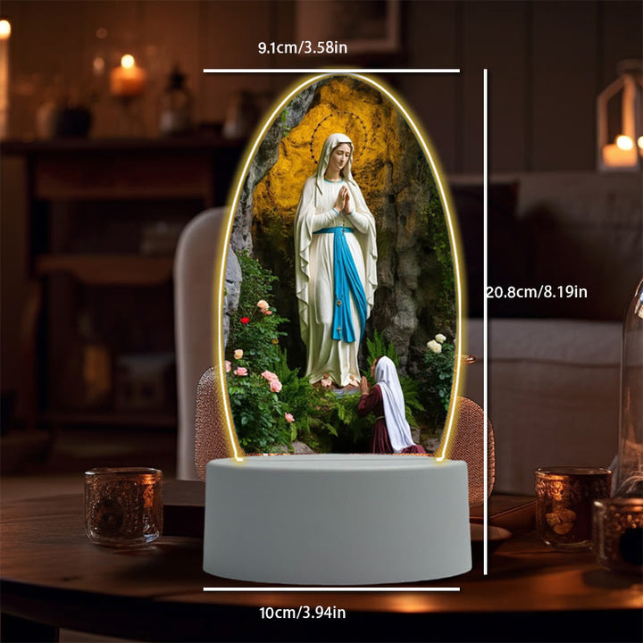 Christianartworkshop Blessed Christian Saints Night Light: Evening Companion for Reflection - image 1