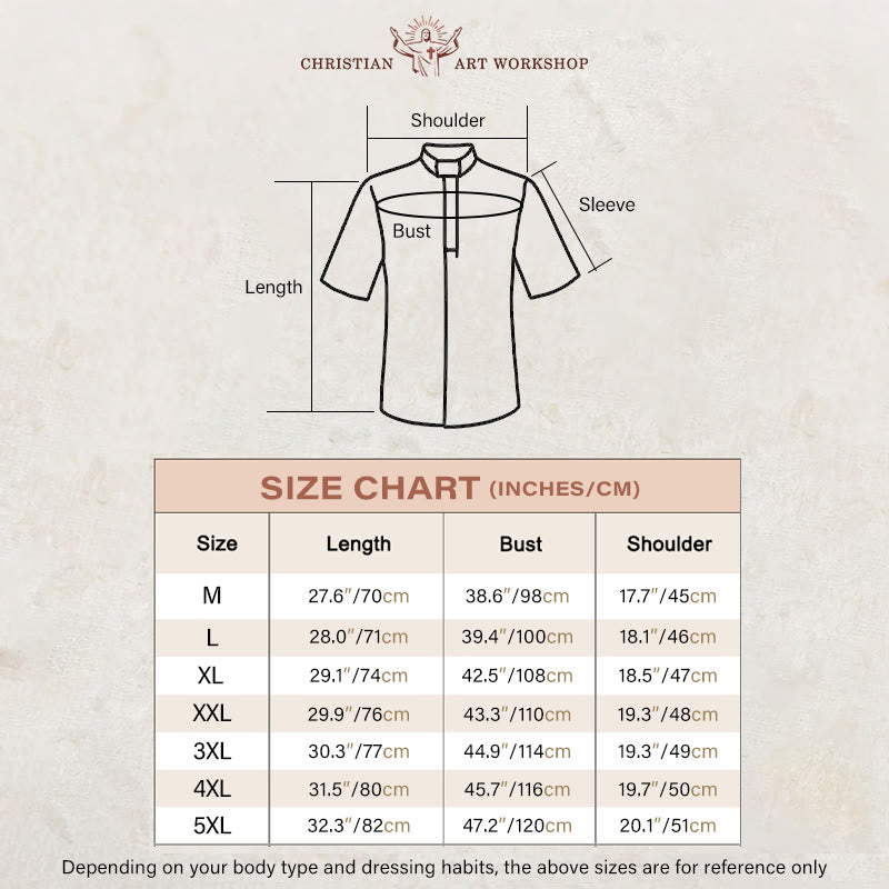 Christianartworkshop Modern Unisex Clergy Shirt with White Tab Collar: Elegant Black Faithwear - image 1