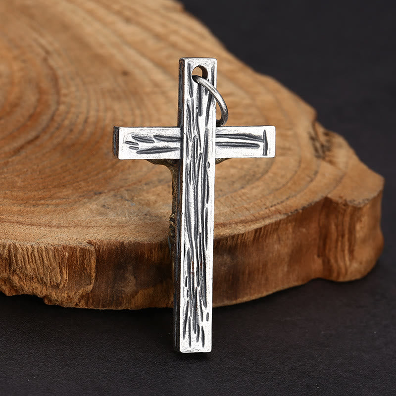 Christianartworkshop Classic Sterling Silver Crucifix Necklace: A Symbol of Faith for Daily Spiritual Connection - image 3