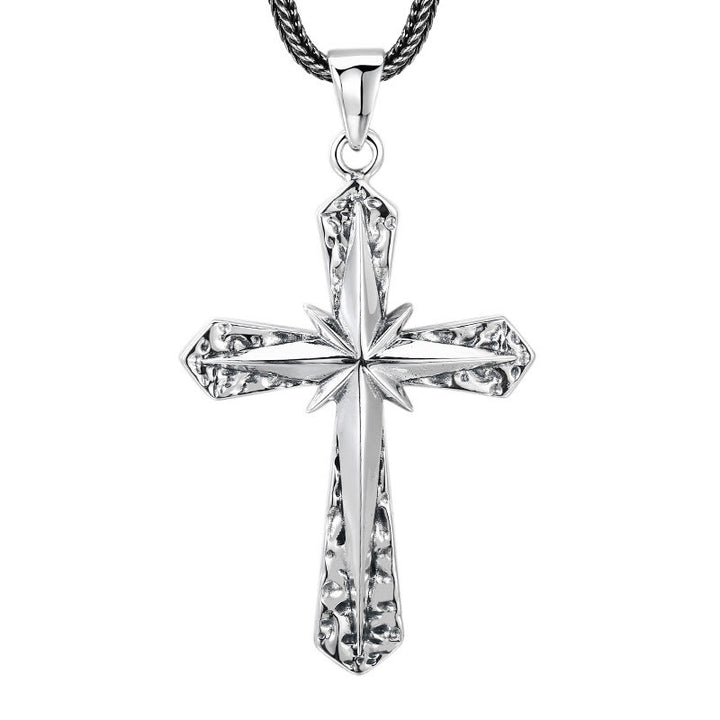 Christianartworkshop Classic Polished Sterling Silver Cross Necklace: A Subtle yet Sacred Emblem of Devotion - image 5