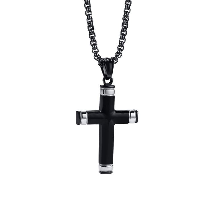 Christianartworkshop Multi - Color Cross Necklace with Scripture: Personalized Faith Wear - Black Cross - image 8