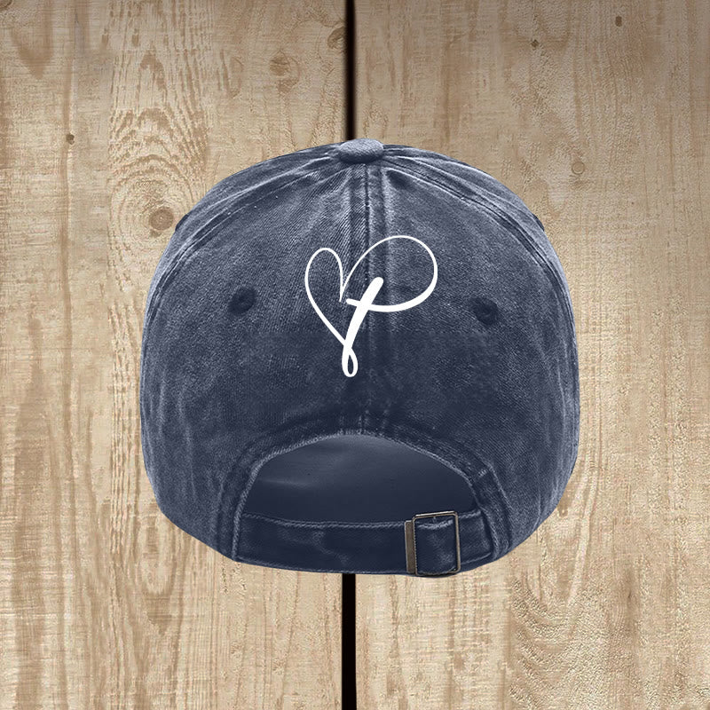 Christianartworkshop It's All About Jesus Inspired Patriotic Washed Hat - image 14