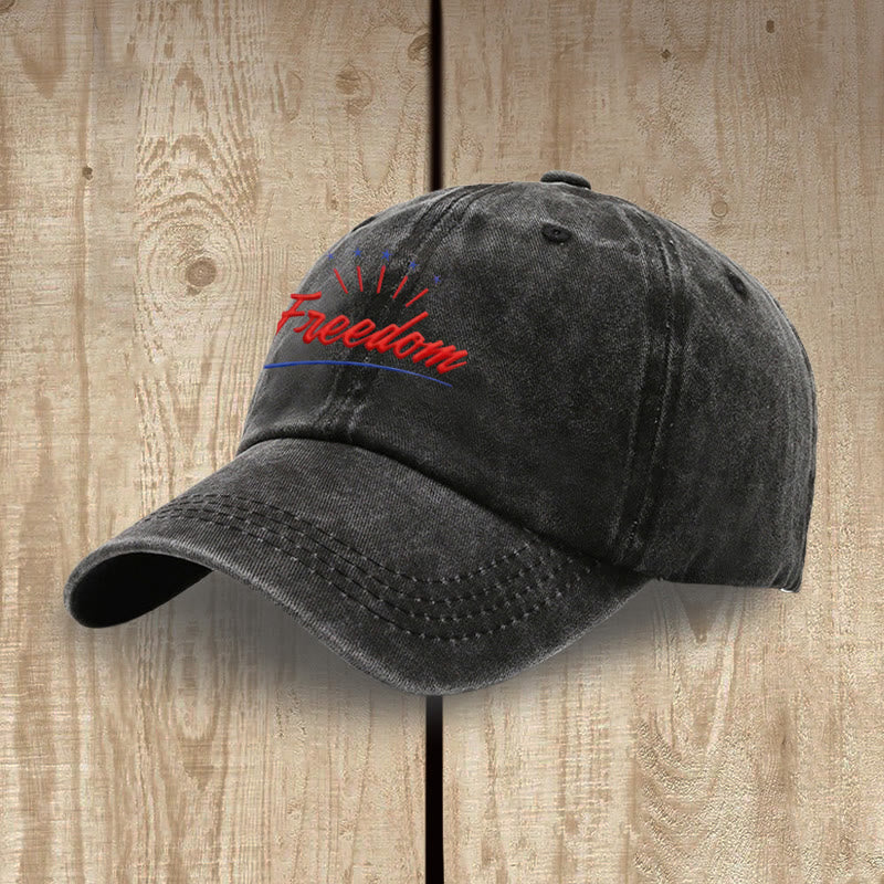 Christianartworkshop Everyday Faith-Inspired Freedom Washed Hat - image 3