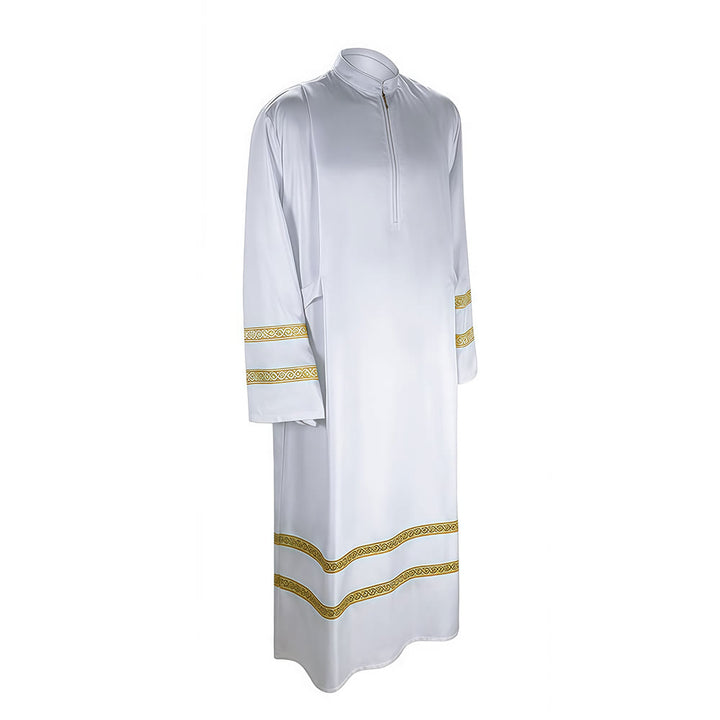 Christianartworkshop Multi - Style White Clergy Robes: Ideal for Church Worship & Rituals - image 6