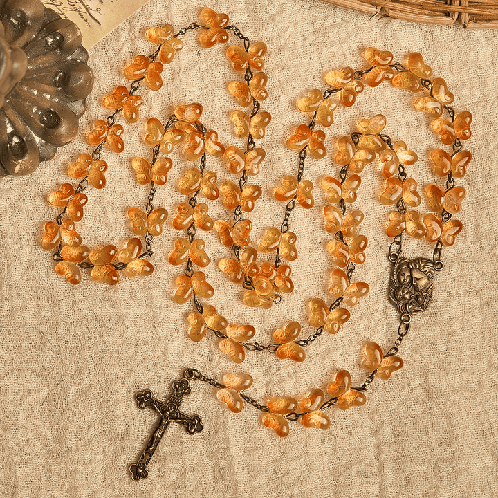 Christianartworkshop Thanksgiving Nature Ritual: Butterfly Rosary | Honoring God's Grace with the Beauty of Autumn - image 7