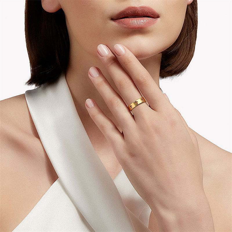 Christianartworkshop Multi - Cross Cutout Band Ring: Two - Color Stainless Steel Faith Jewelry - image 1