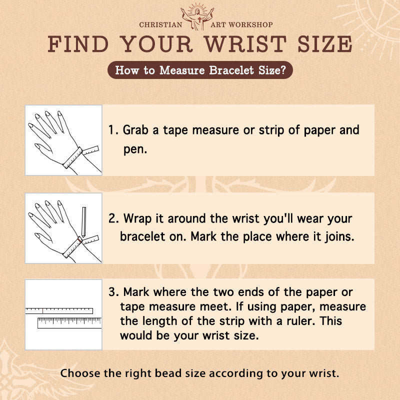 Christianartworkshop Our Lady's Blessing with Black & White Cow Cat Beads Bracelet, Animal Rosary - image 19