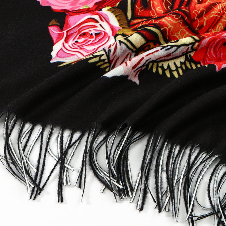 Christianartworkshop Faith-Inspired Virgin Mary Prayer Shawl: Symbol of Hope and Devotion - image 4