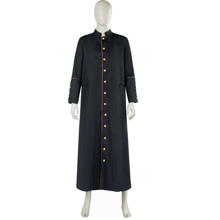 Christianartworkshop Classic Multicolor Clergy Robe with Contrast Trim & Medieval Elegance - image 2