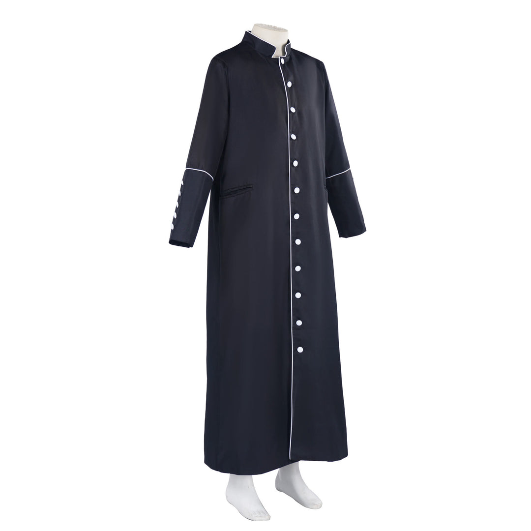 Christianartworkshop Classic Multicolor Clergy Robe with Contrast Trim & Medieval Elegance - image 4