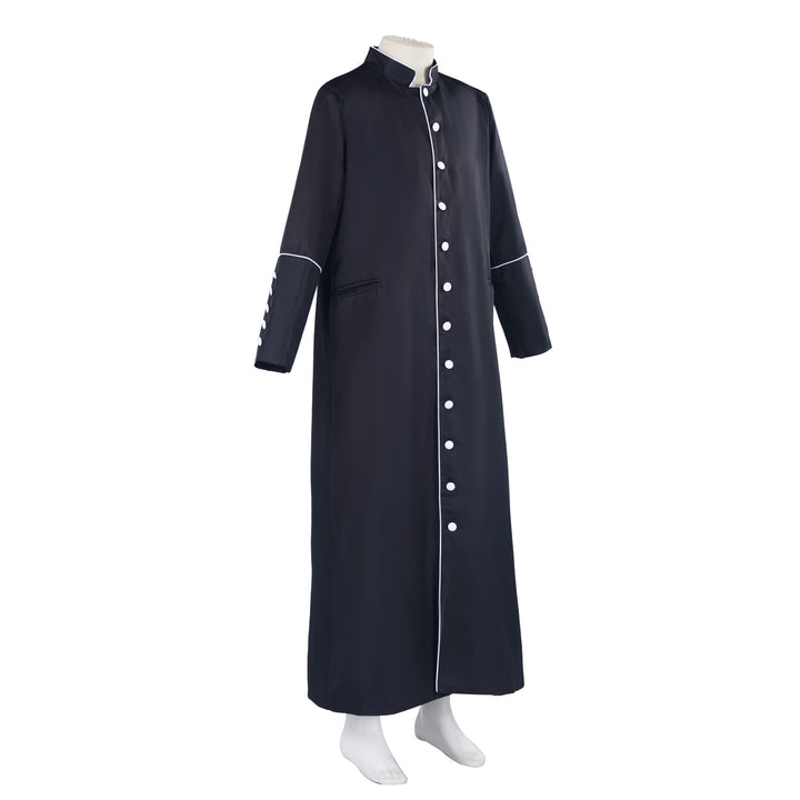 Christianartworkshop Classic Multicolor Clergy Robe with Contrast Trim & Medieval Elegance - image 4
