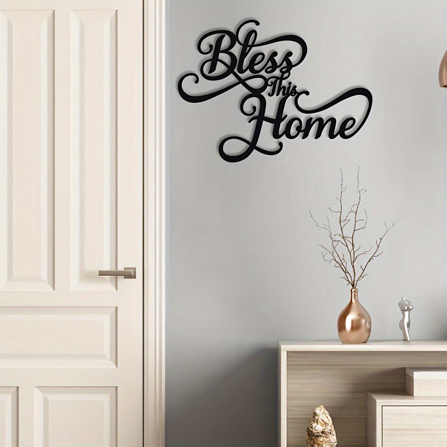 Christianartworkshop Bless This Home Metal Wall Decor: Simple Faith, Endless Grace - image 3