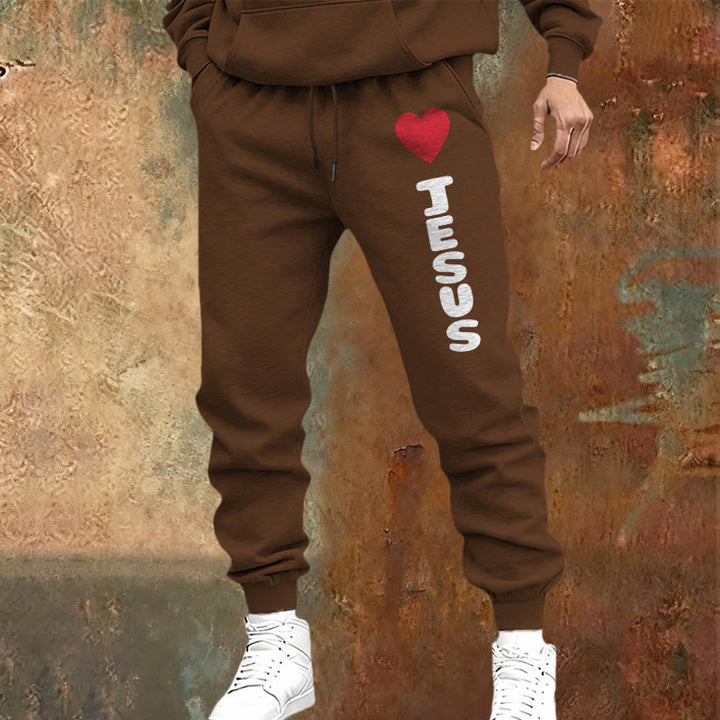 Christianartworkshop Heart for Jesus Sweatpants: Daily Wear with Faithful Affection - image 21