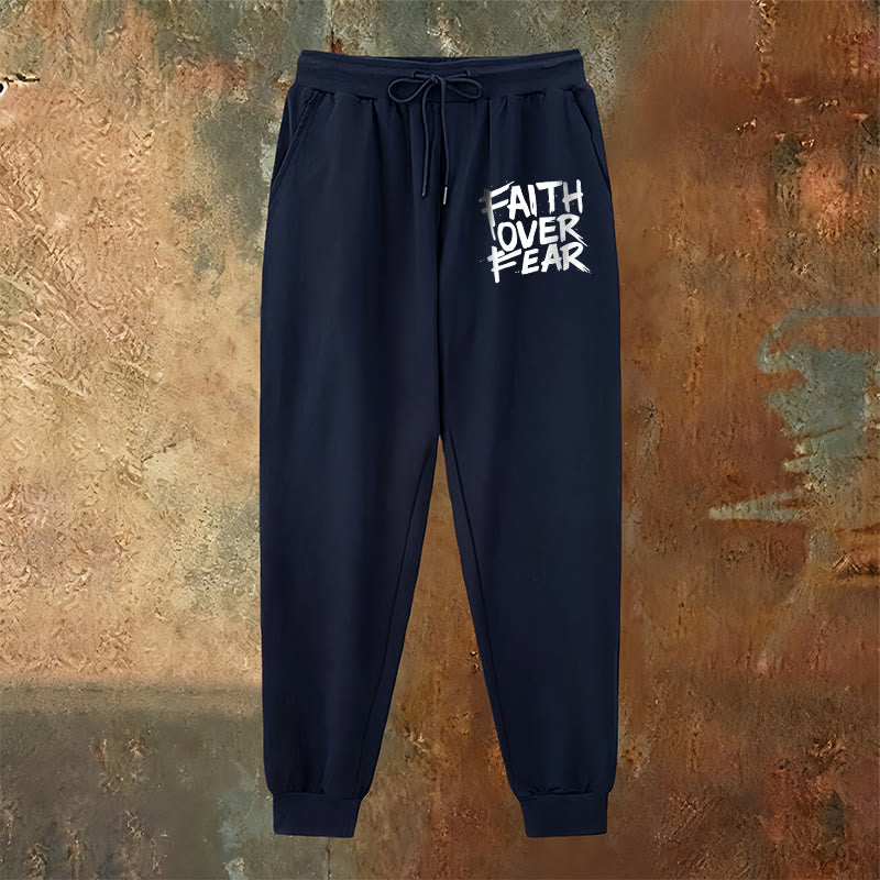 Christianartworkshop Faith Over Fear Sweatpants: Daily Wear with Spiritual Courage - image 14