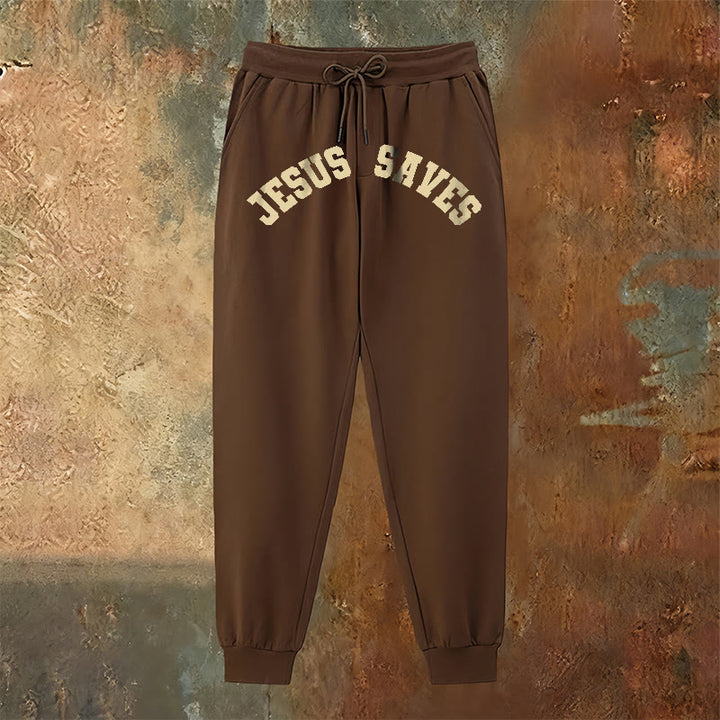 Christianartworkshop Jesus Saves Sweatpants: Daily Reminder of Divine Redemption - image 22