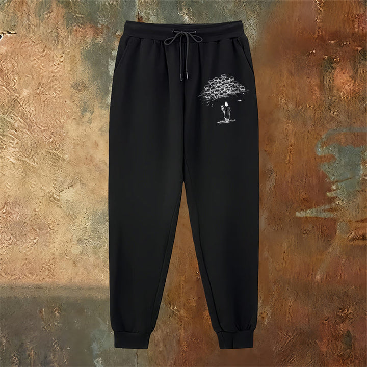 Christianartworkshop Good Shepherd Faith Sweatpants: Daily Wear with Spiritual Care - image 6