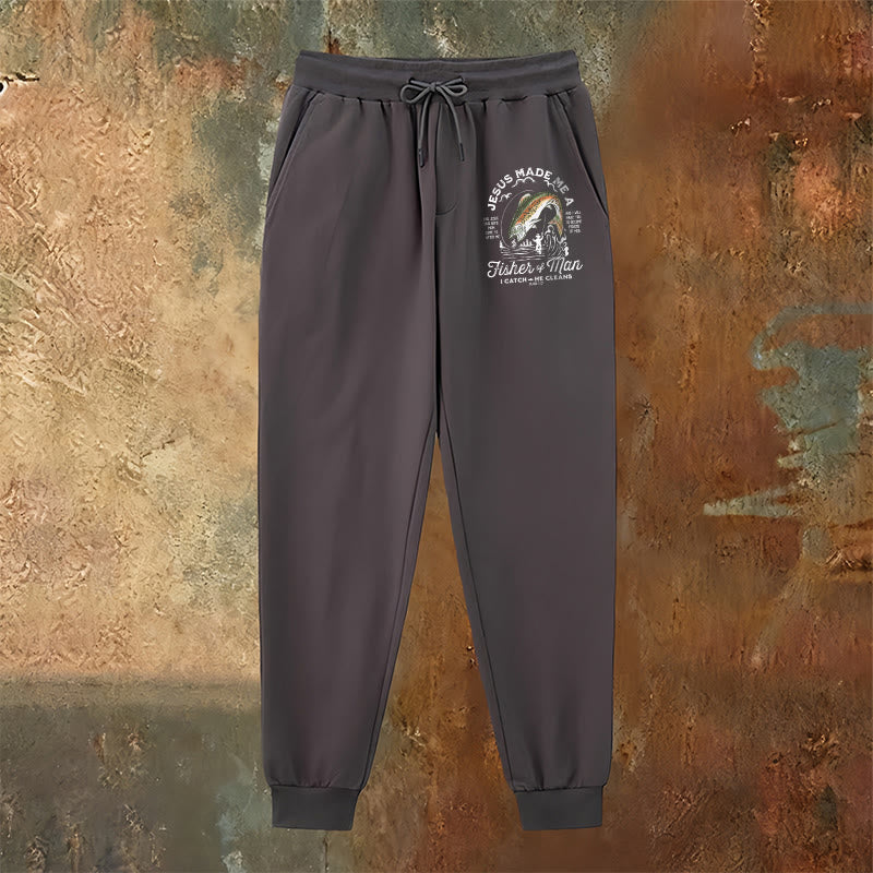 Christianartworkshop Fisher of Men Faith Sweatpants: Daily Wear with Spiritual Mission - image 14