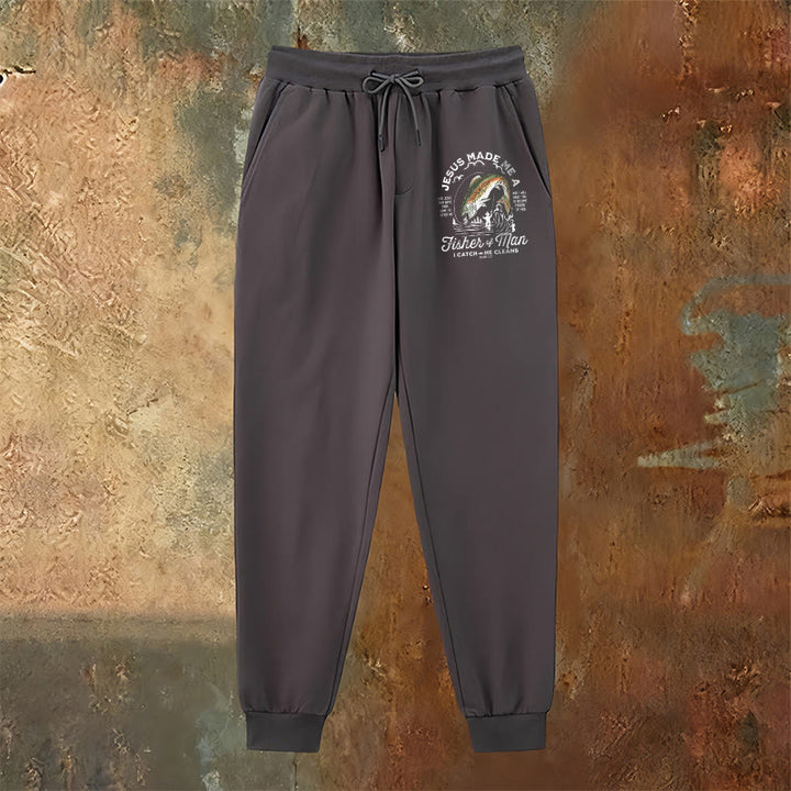 Christianartworkshop Fisher of Men Faith Sweatpants: Daily Wear with Spiritual Mission - image 14
