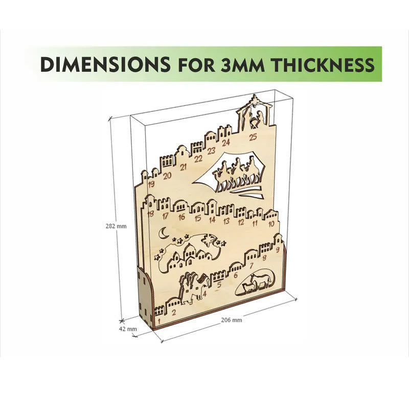 Christianartworkshop Nativity Advent Calendar: A Journey of Christmas Faith & Anticipation - image 4