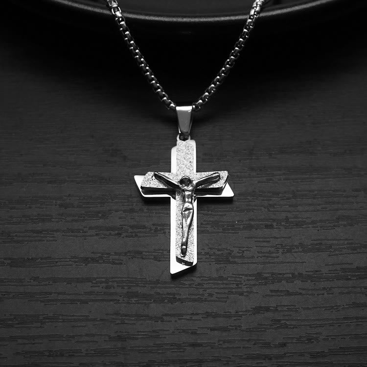 Christianartworkshop Crucifix Adornment Necklace: Spiritual Symbol & Crafted Elegance - image 3