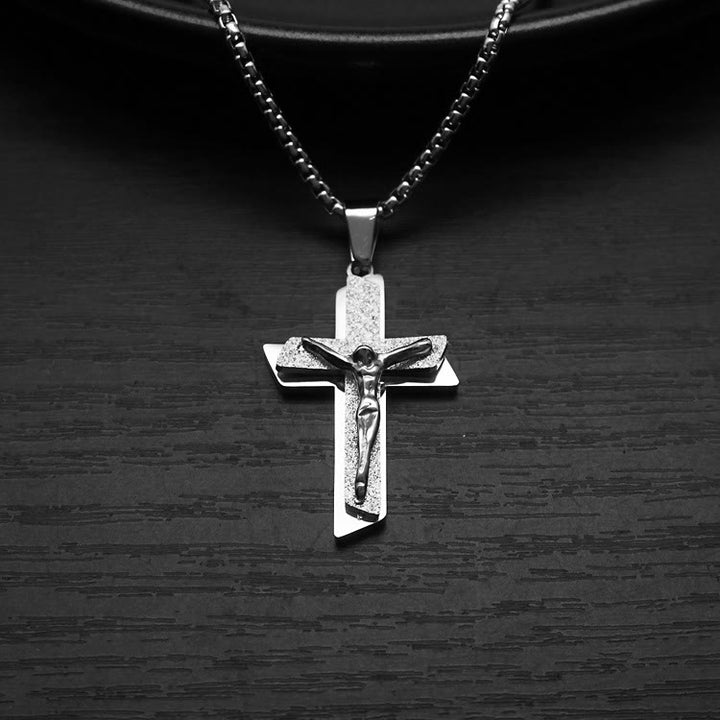 Christianartworkshop Crucifix Adornment Necklace: Spiritual Symbol & Crafted Elegance - image 3
