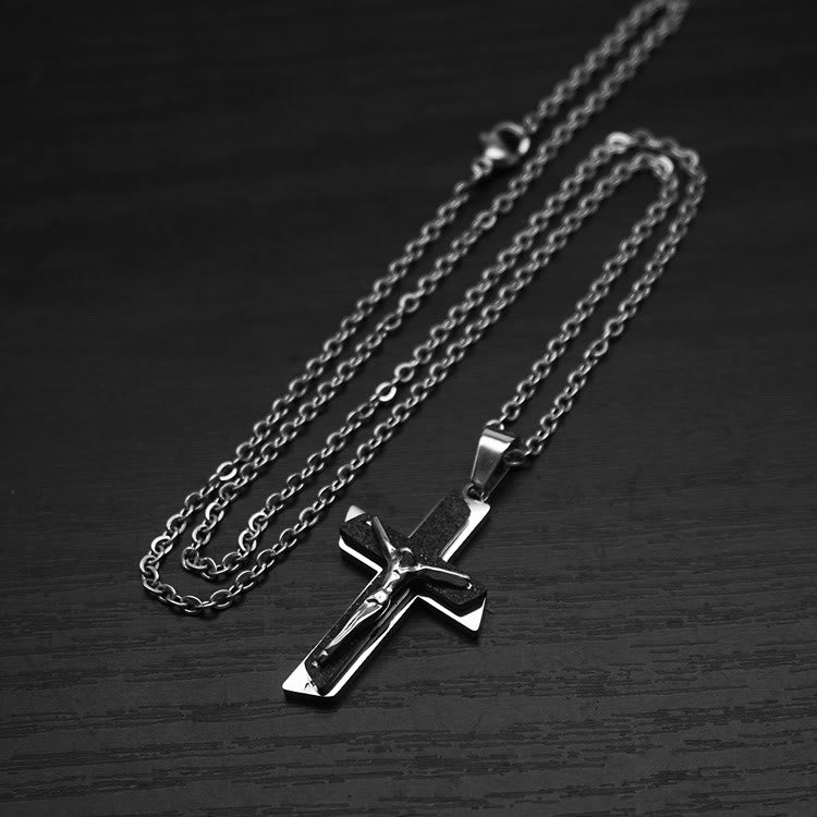 Christianartworkshop Crucifix Adornment Necklace: Spiritual Symbol & Crafted Elegance - image 8