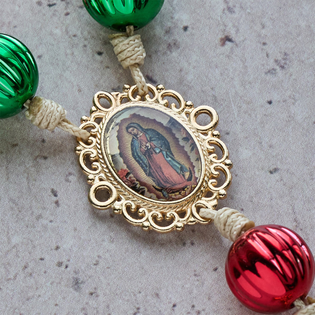 Christianartworkshop Christmas Pocket Rosary & Car Charm: Devotion & Festive Grace - image 5