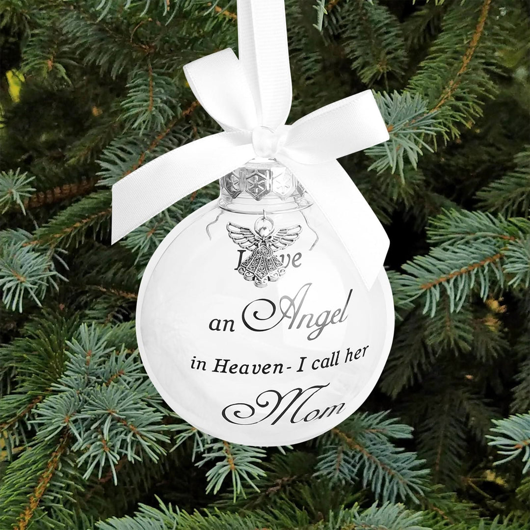 Christianartworkshop Heavenly Angel Family Ornament: Faith & Cherished Remembrance - Mom - image 0