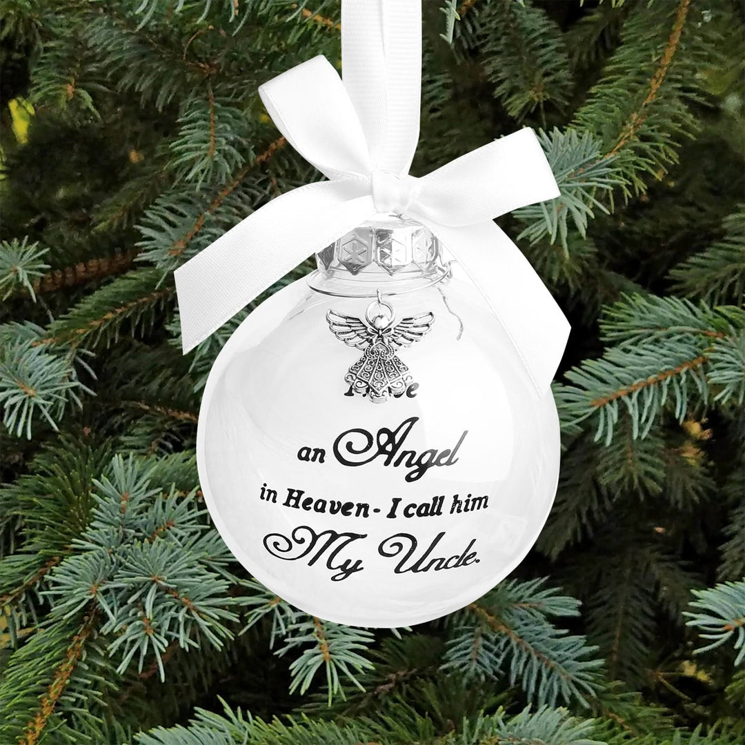 Christianartworkshop Heavenly Angel Family Ornament: Faith & Cherished Remembrance - My Uncle - image 8