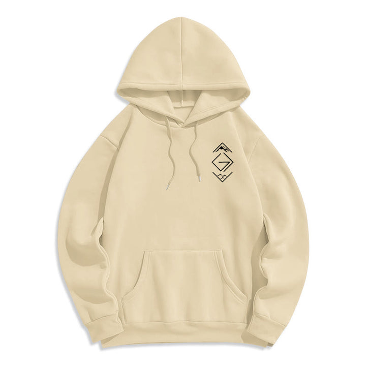 Christianartworkshop Mountain & Symbol Faith-Inspired Fleece Lined Polyester Hoodie - image 14