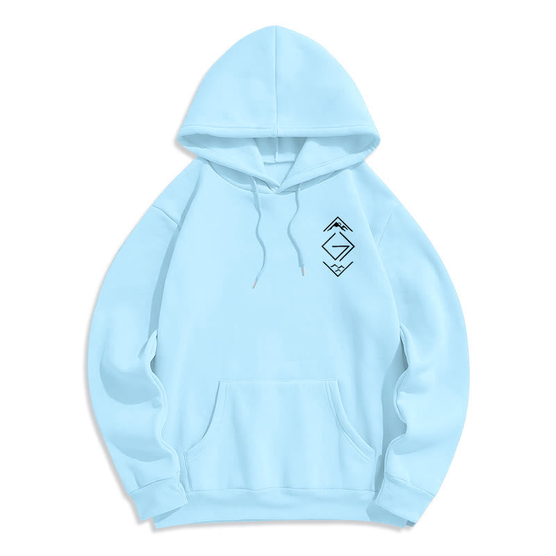 Christianartworkshop Mountain & Symbol Faith-Inspired Fleece Lined Polyester Hoodie - image 16