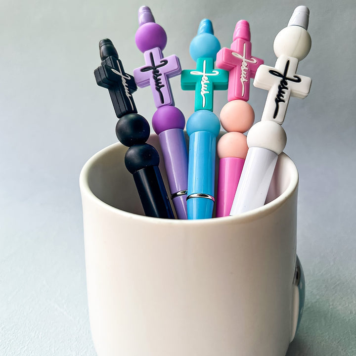 Christianartworkshop Jesus Cross Pen Series: Faith-Inspired Writing Tool with Symbolic Charm - image 4