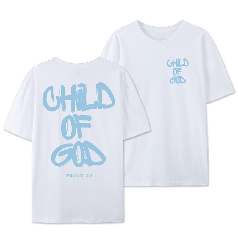 Christianartworkshop Child of God T-shirt - White - 2XL - image 1