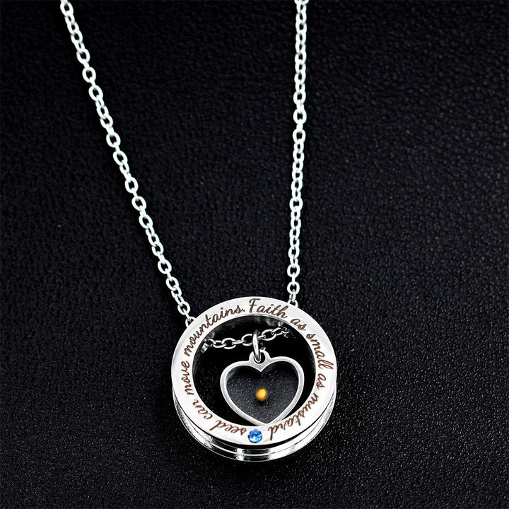 Christianartworkshop Faith As Mustard Seed Necklace: Varied Charms & Sacred Symbol for Daily Wear - image 5