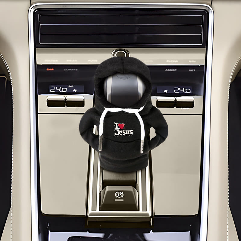 Christianartworkshop Customizable Hoodie Gear Shift Cover: Your Unique Faith, On the Road - image 2