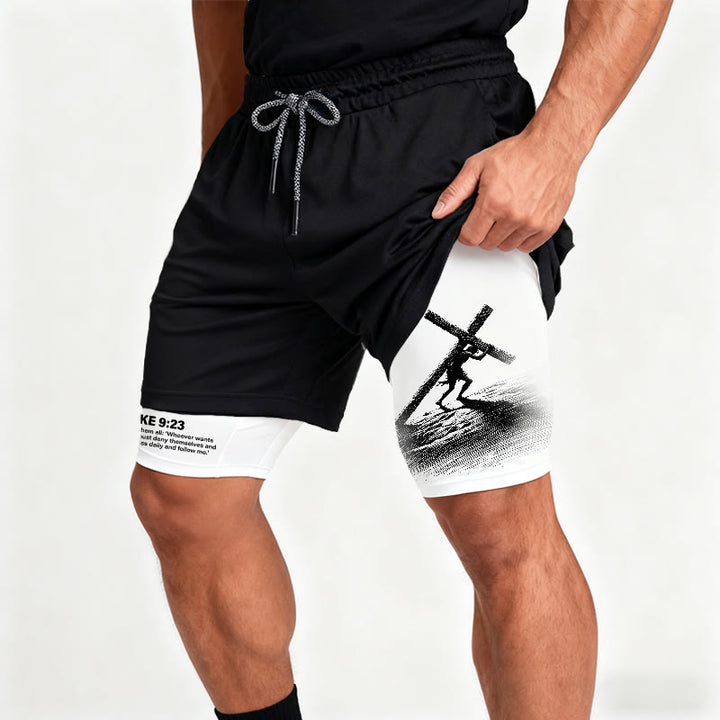 Christianartworkshop Luke 9:23 Scripture Performance Shorts: Take Up Your Daily Cross - image 2