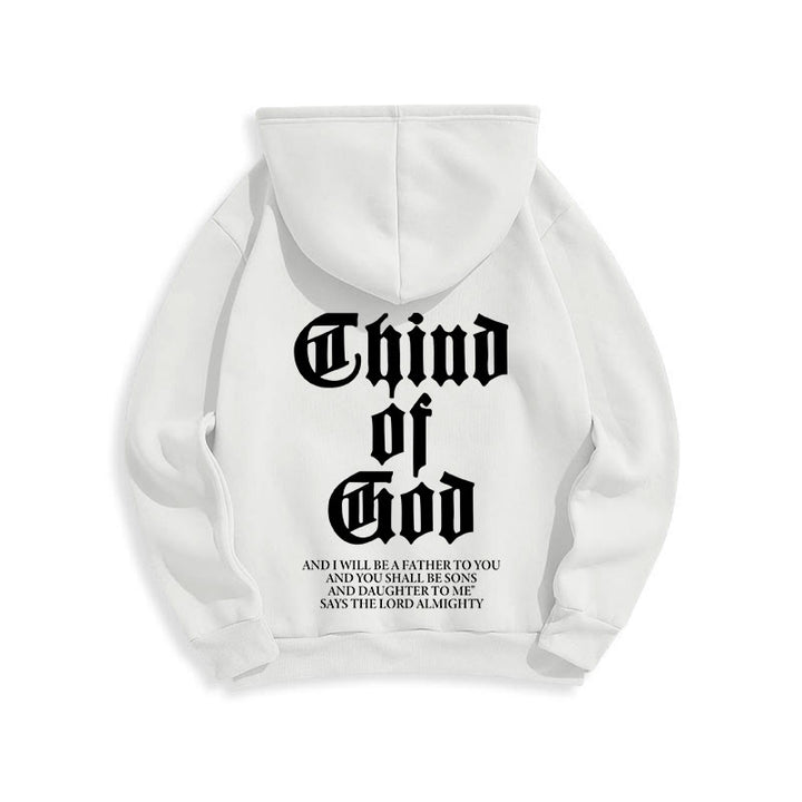 Christianartworkshop Child of God Scripture Fleece Lined Polyester Hoodie - image 21