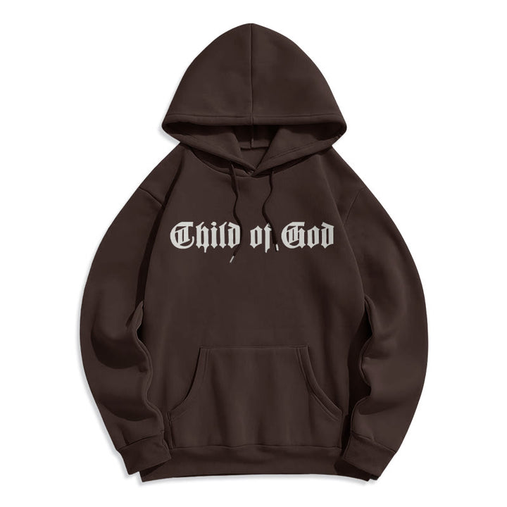 Christianartworkshop Child of God Scripture Fleece Lined Polyester Hoodie - image 23