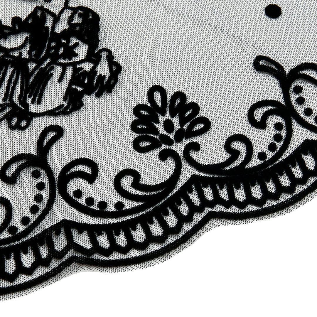 Christianartworkshop Black Lace Fátima Chapel Veil: Our Lady's Presence in Soft Elegance - image 3
