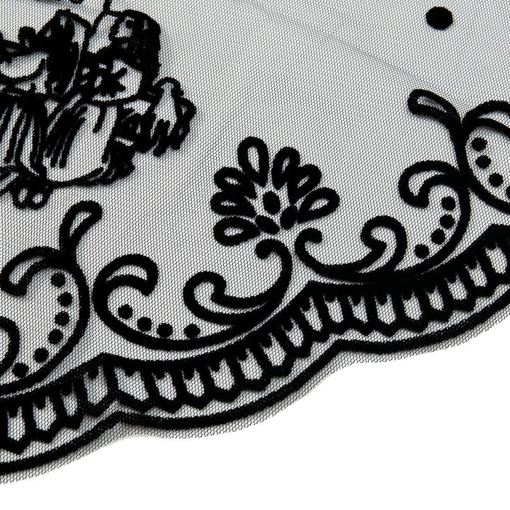 Christianartworkshop Black Lace Fátima Chapel Veil: Our Lady's Presence in Soft Elegance - image 3