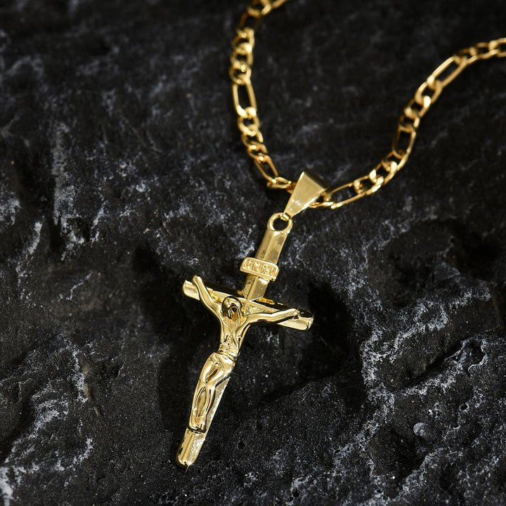 Christianartworkshop 4-Styled Sacred Crucifix Necklace: Elegant Design & Faithful Reminder for Every Day - image 3