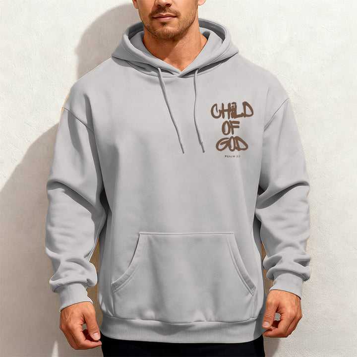 Christianartworkshop Faith Graffiti Child of God Fleece Lined Polyester Hoodie - image 9