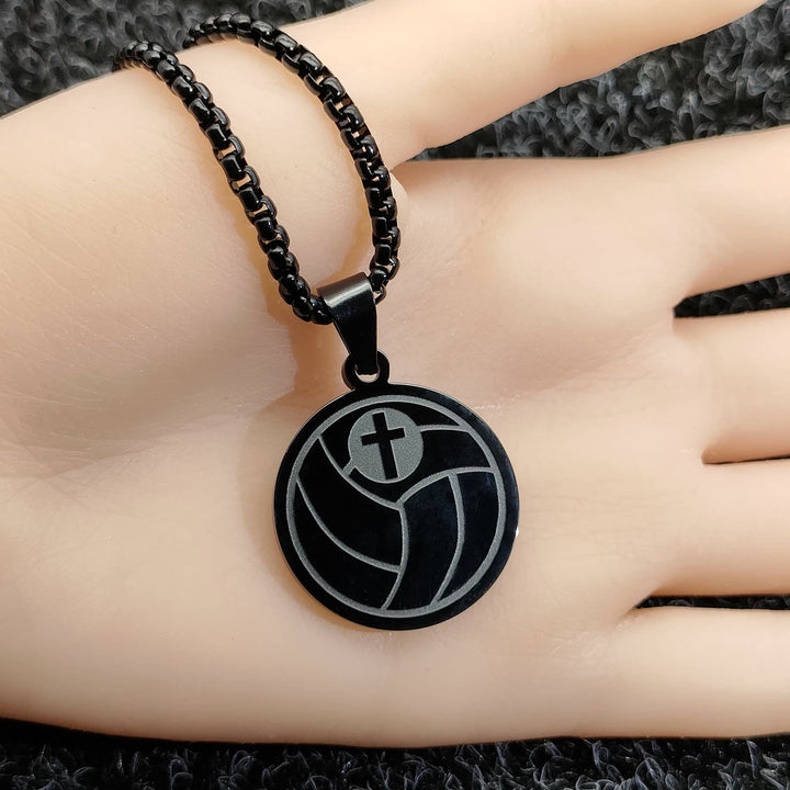 Christianartworkshop Sports Prayer Pendant Necklace: Philippians 4:13 & Sport Icon for Daily Carry - image 12