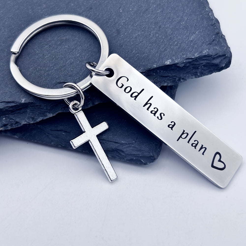 Christianartworkshop Minimal Metal Cross & Tag — Subtle Symbol of Hope and Faith - image 1
