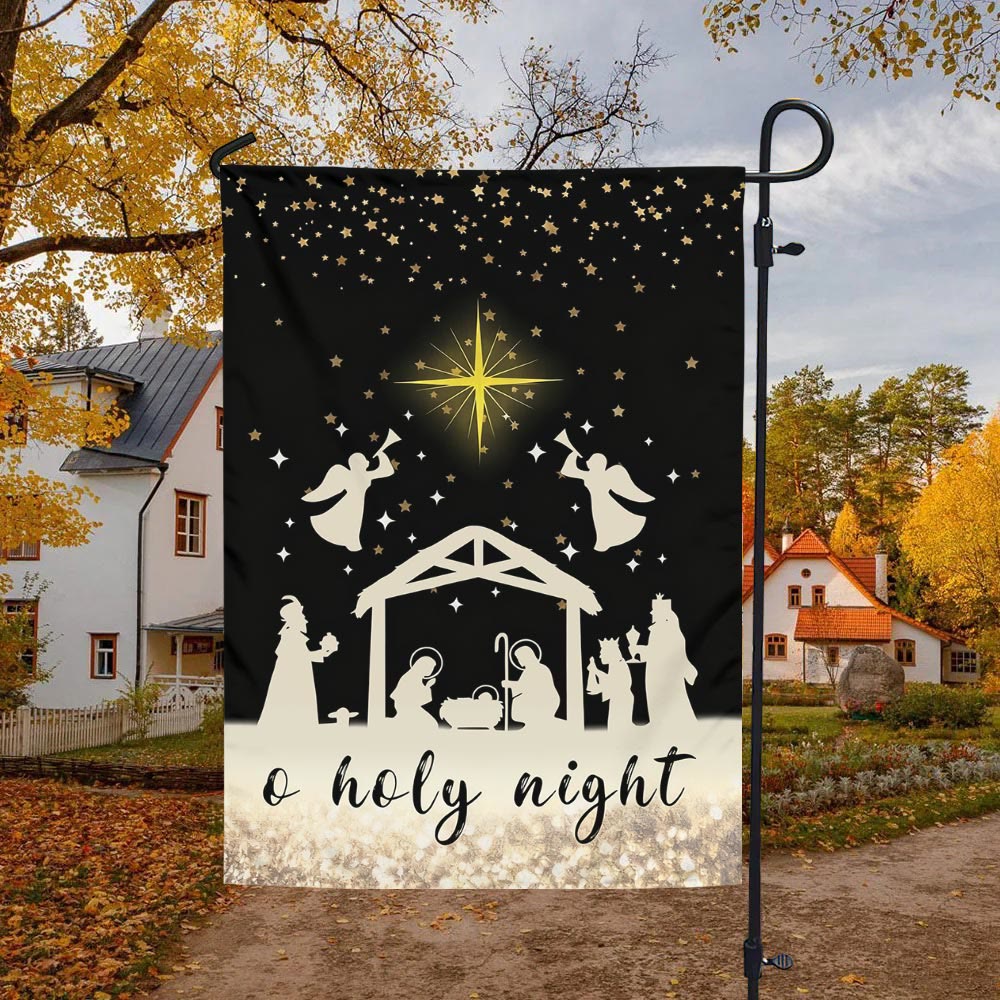 Christianartworkshop Serene Nativity Garden Flag: Constant Grace Reminder for Homes - image 16