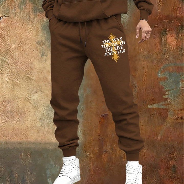 Christianartworkshop John Verse with Cross Sweatpants: Ideal for Church & Casual Days - image 17