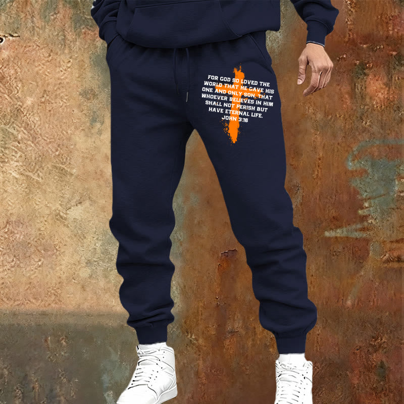 Christianartworkshop John 3:16 Sweatpants: Daily Wear with Gracious Faith - image 13