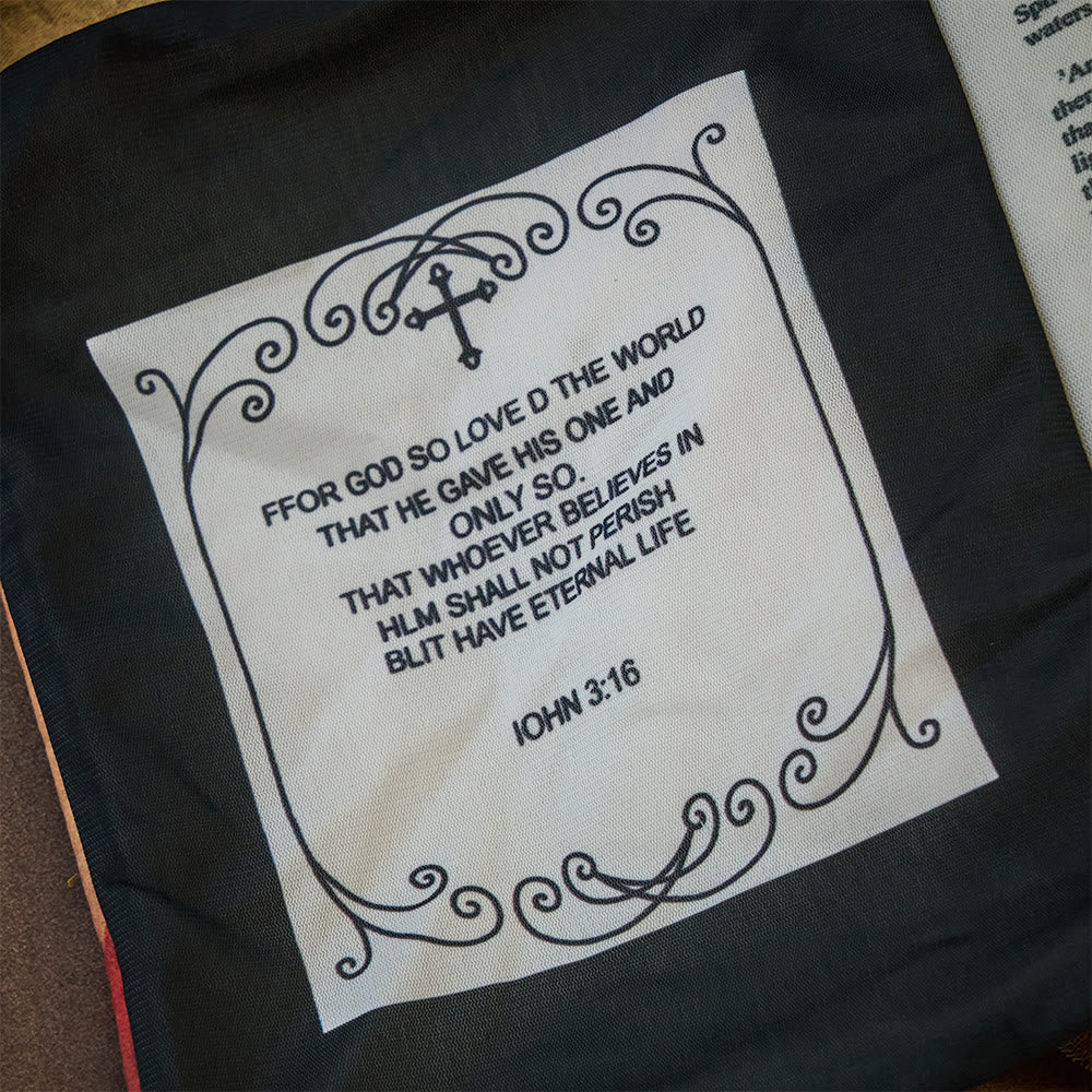Christianartworkshop Bible-Themed Plush Pillow: Cozy Companion of Grace & Truth - image 6