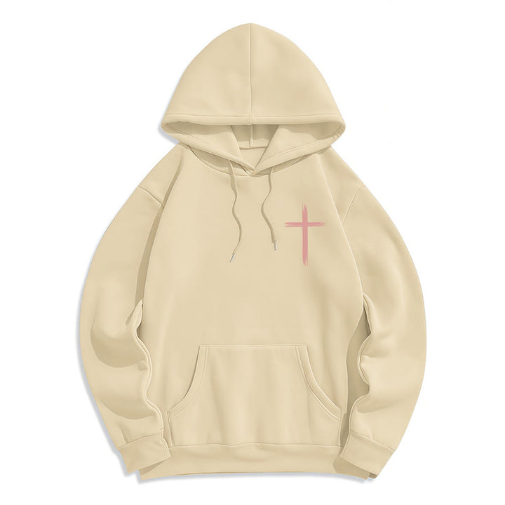 Christianartworkshop Do All In Love Scripture Floral Fleece Lined Polyester Hoodie - image 2