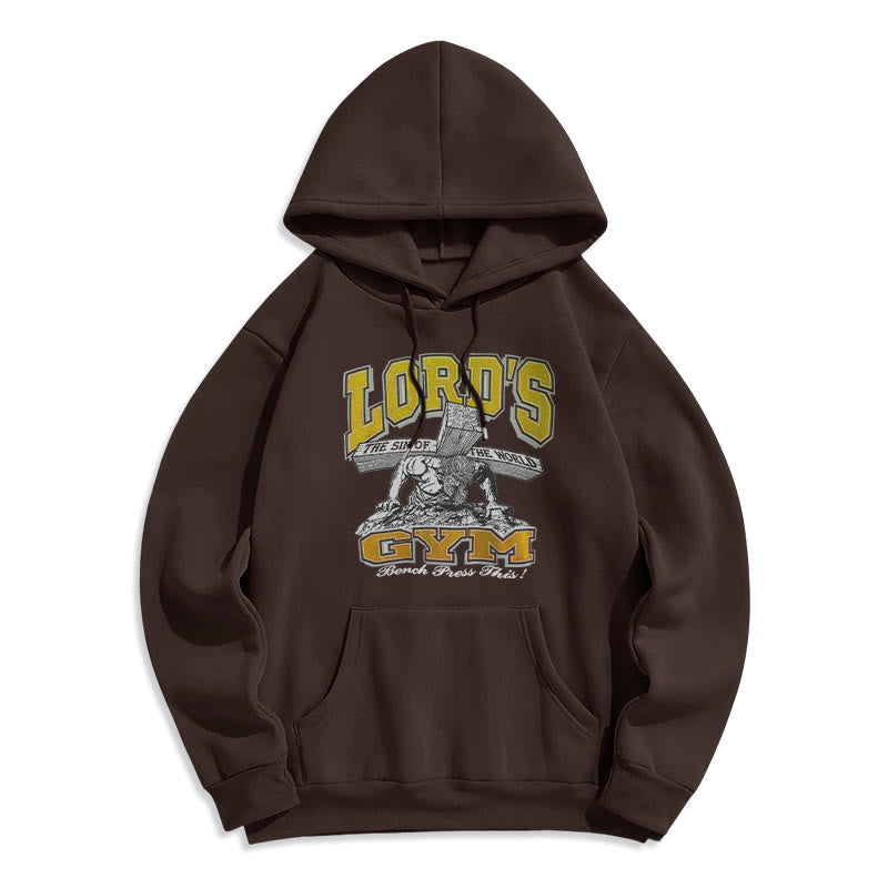 Christianartworkshop LORD’S GYM Redemption Fleece Lined Polyester Hoodie - image 10